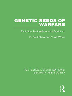 cover image of Genetic Seeds of Warfare